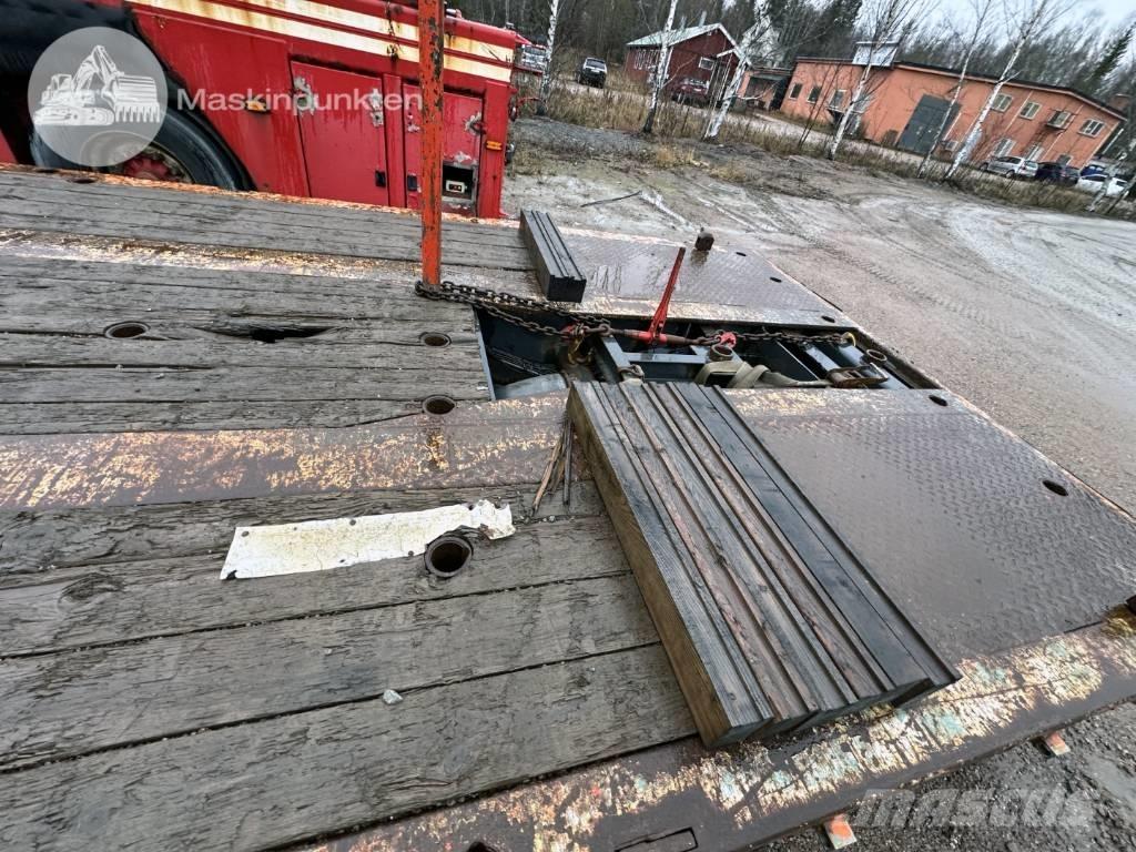 Briab Jumbotrailer Låg lastande semi trailer