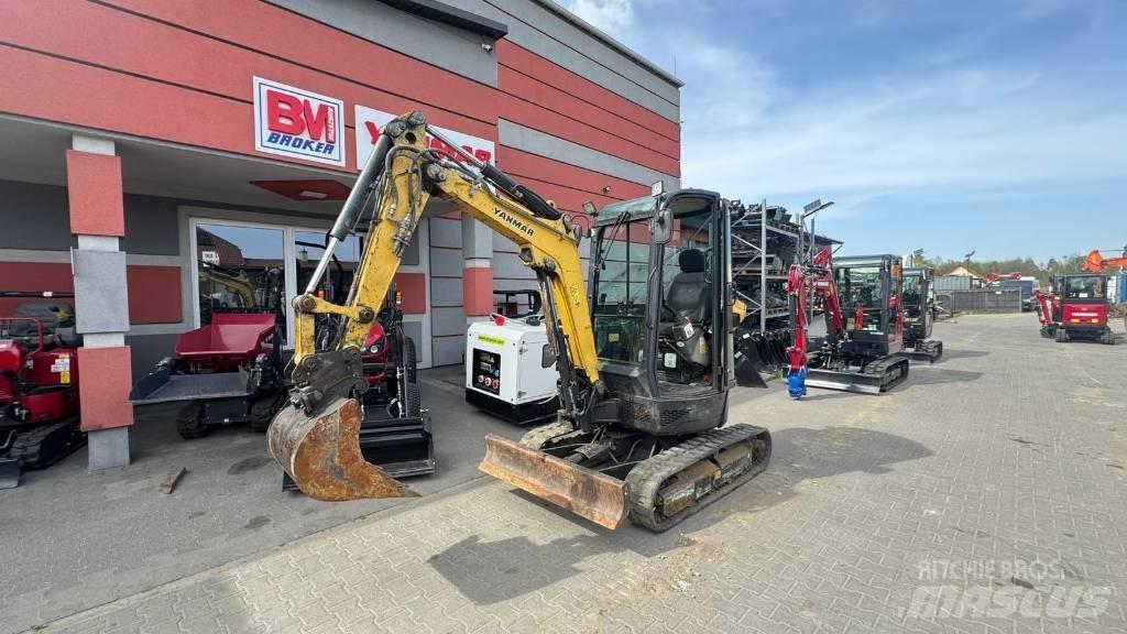 Yanmar Vio 25 Minigrävare < 7t