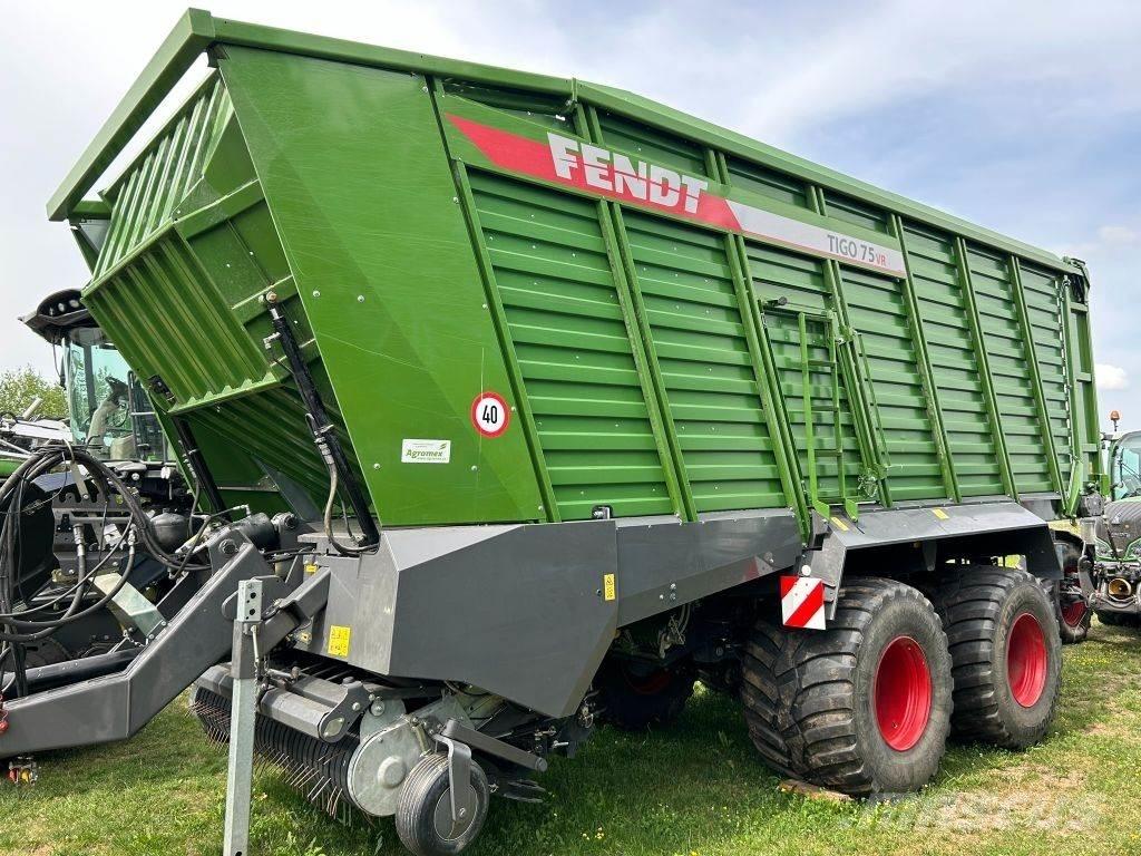 Fendt tigo 75 VR Fodervagnar