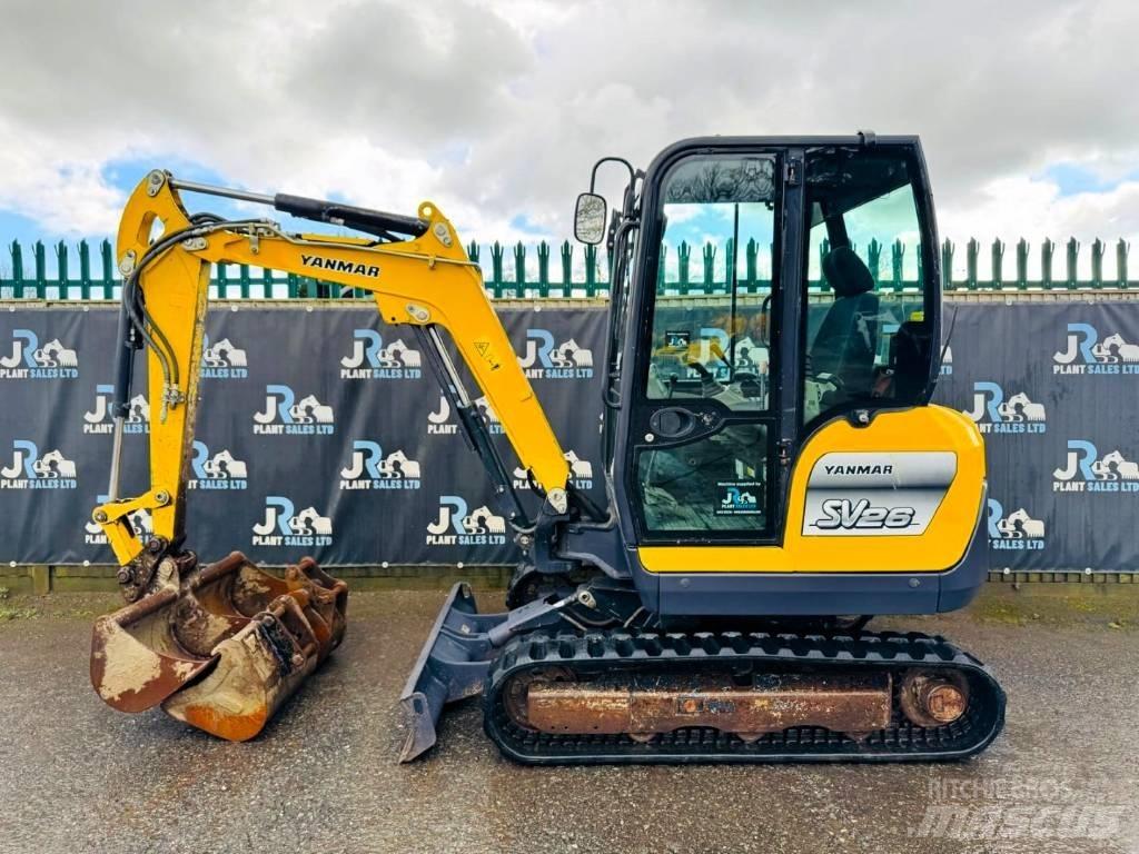 Yanmar SV 26 Minigrävare < 7t