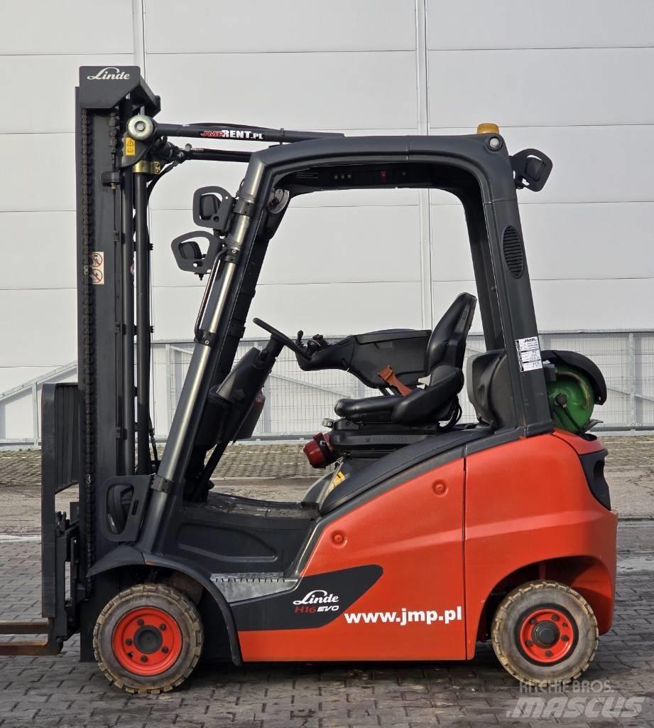 Linde H 16 T - 01 Gasolmotviktstruckar