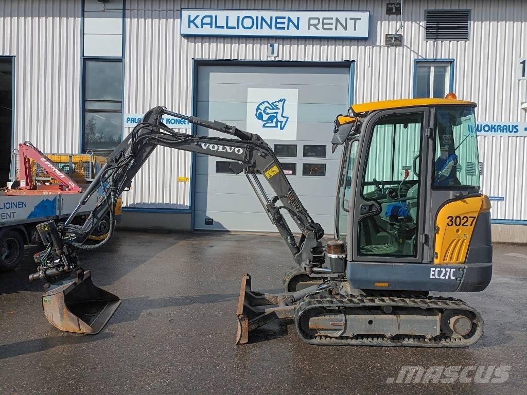 Volvo EC 27 C Minigrävare < 7t
