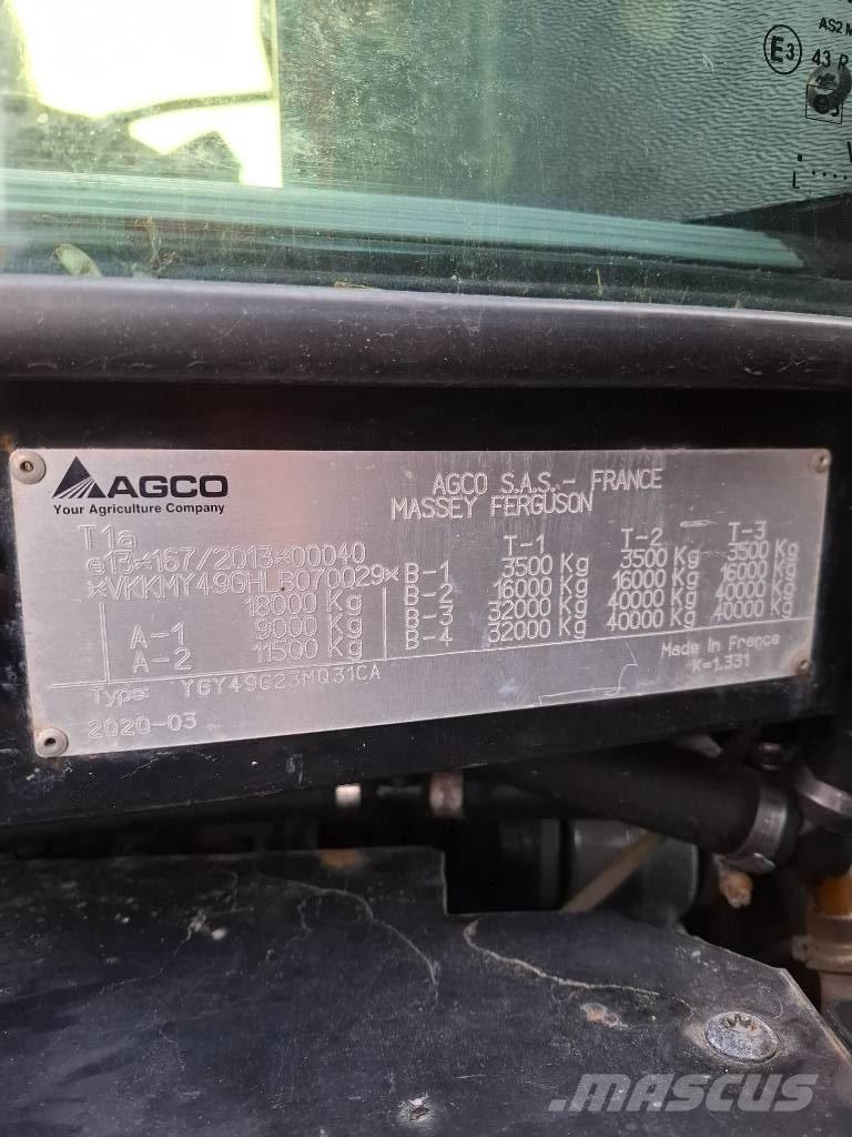 Massey Ferguson 8740 Traktorer