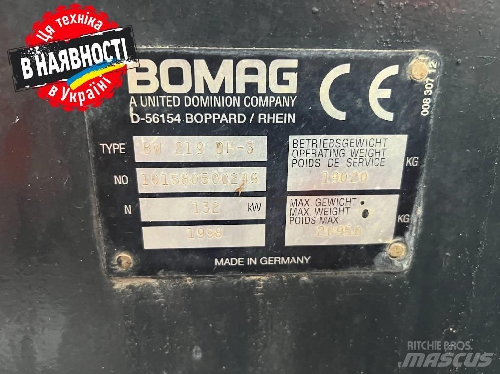Bomag 219 DH-5 Andra vältar