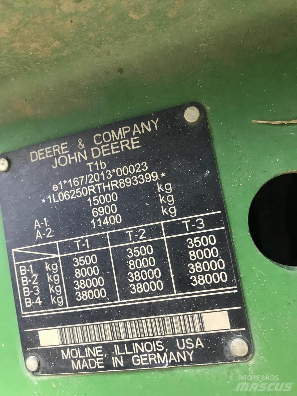 John Deere 6250R Traktorer