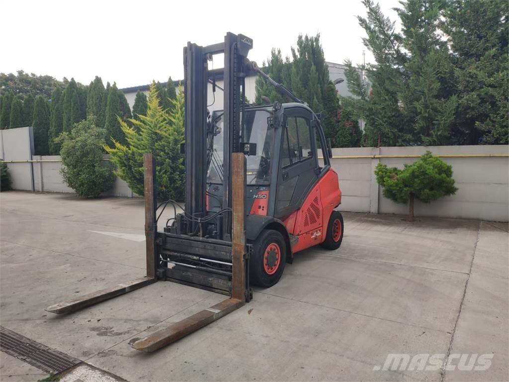Linde H50D Dieselmotviktstruckar