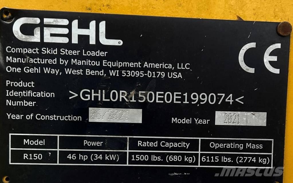 Gehl R150 Minilastare