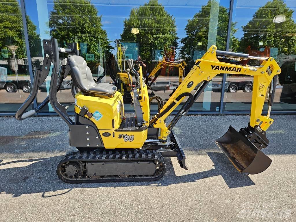 Yanmar SV 08 Minigrävare < 7t