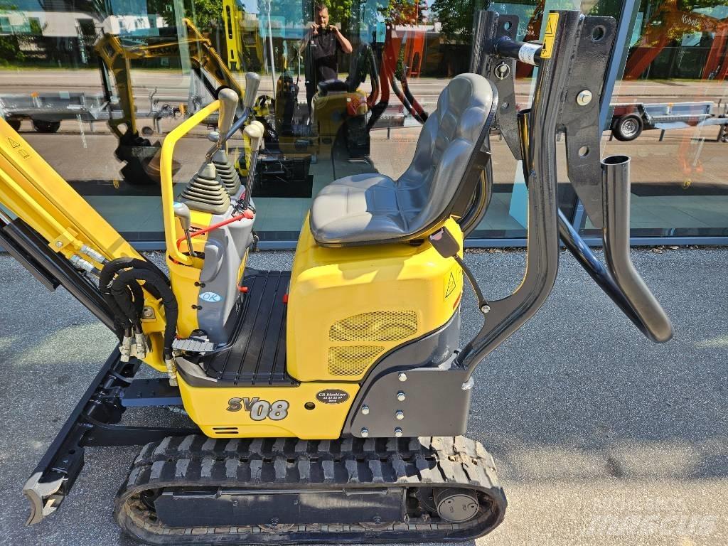 Yanmar SV 08 Minigrävare < 7t