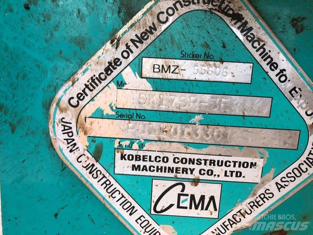 Kobelco SK 17 SR-5 Minigrävare < 7t