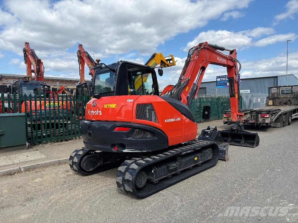 Kubota KX 080-4 Midigrävmaskiner 7t - 12t