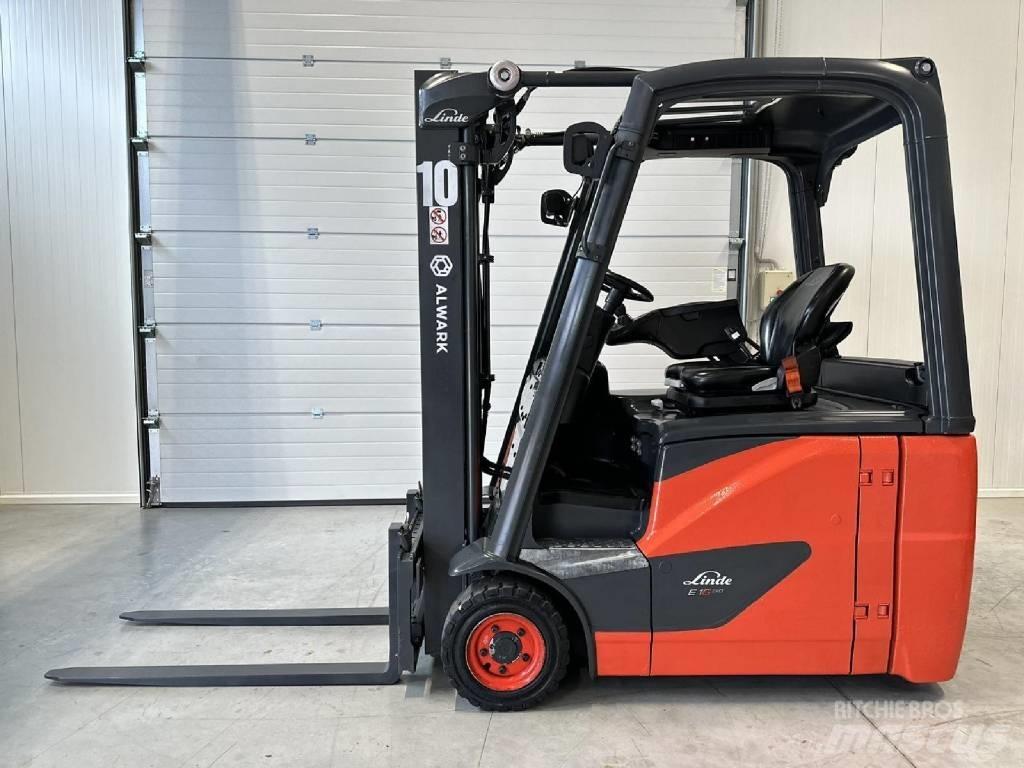 Linde E16H Elmotviktstruckar