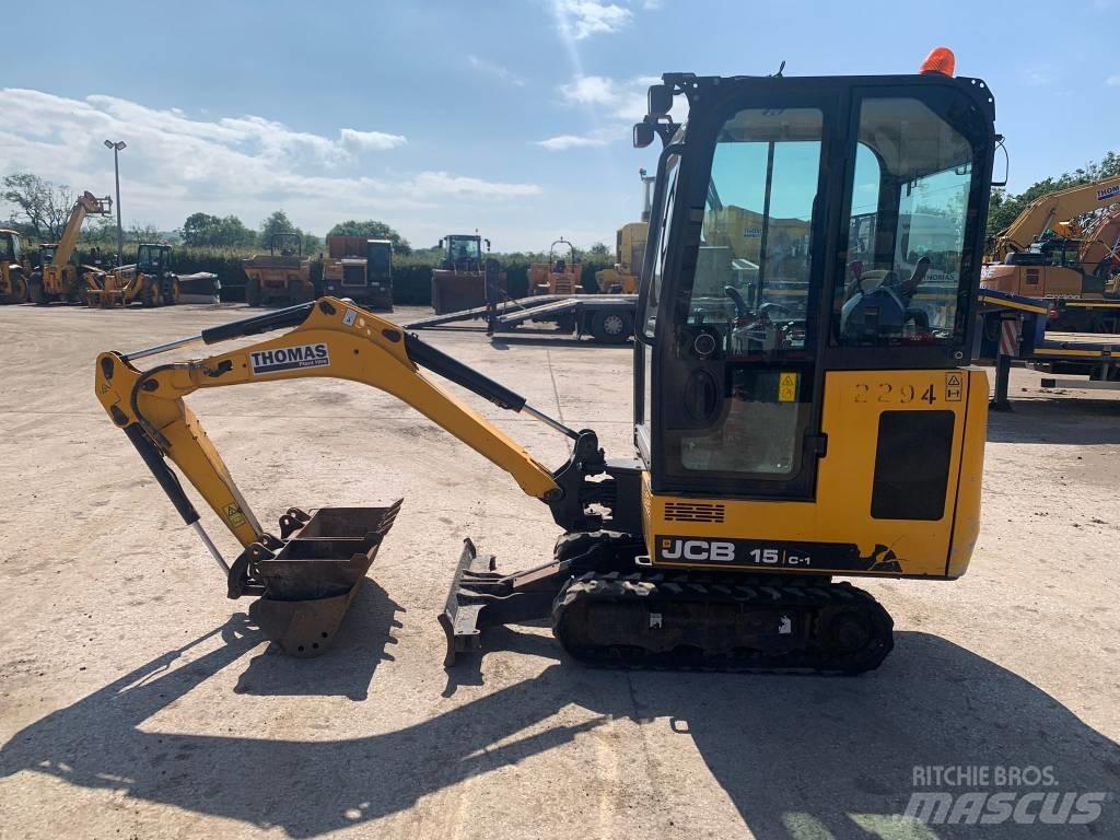 JCB 15 C-1 Minigrävare < 7t