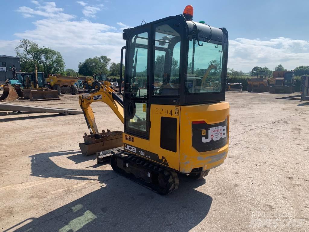 JCB 15 C-1 Minigrävare < 7t