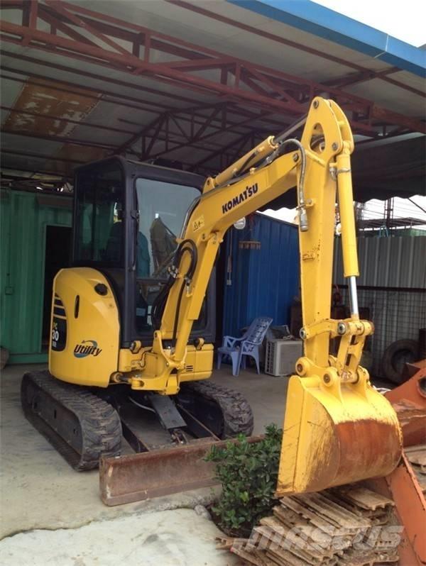 Komatsu PC 30 Minigrävare < 7t