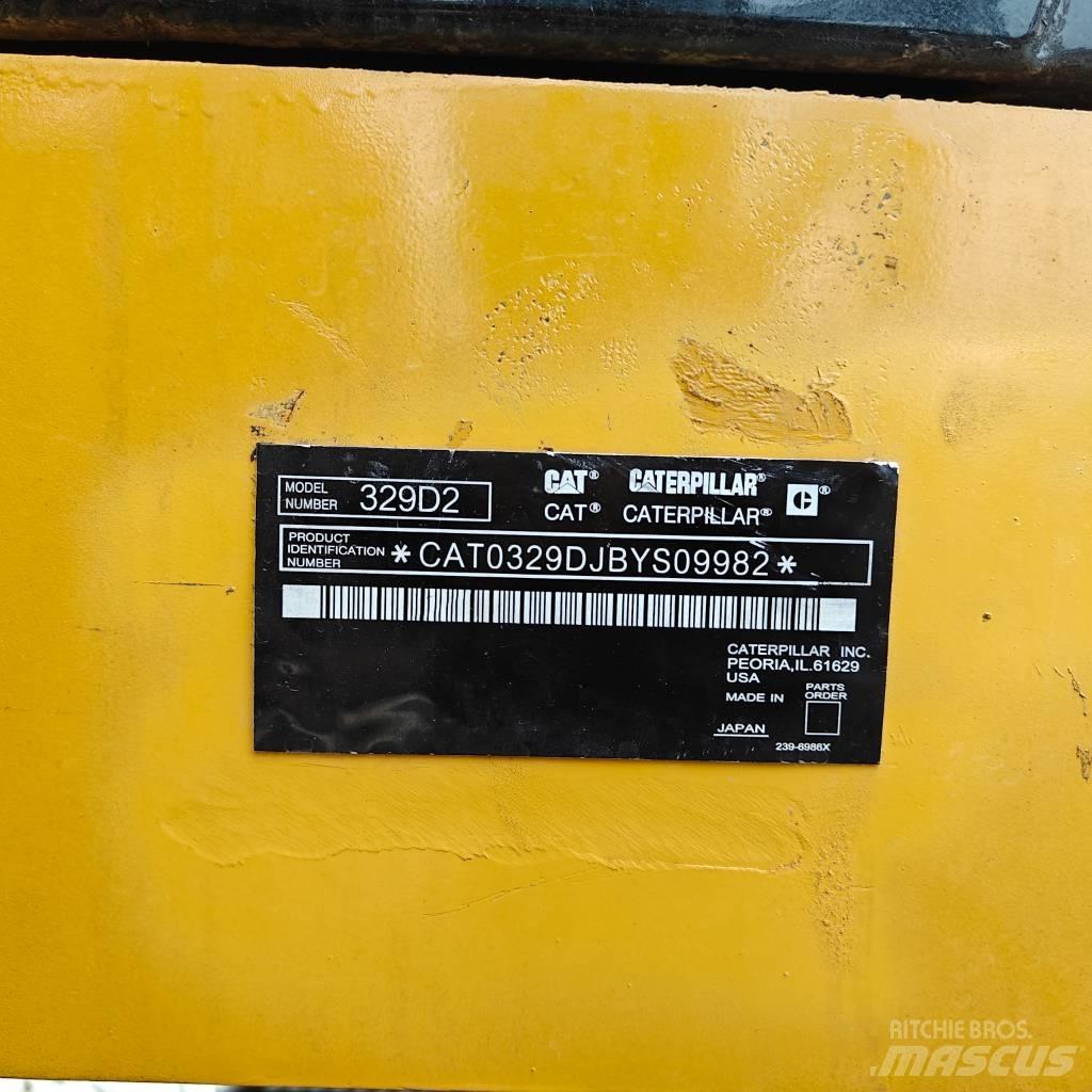 CAT 329 DD Bandgrävare