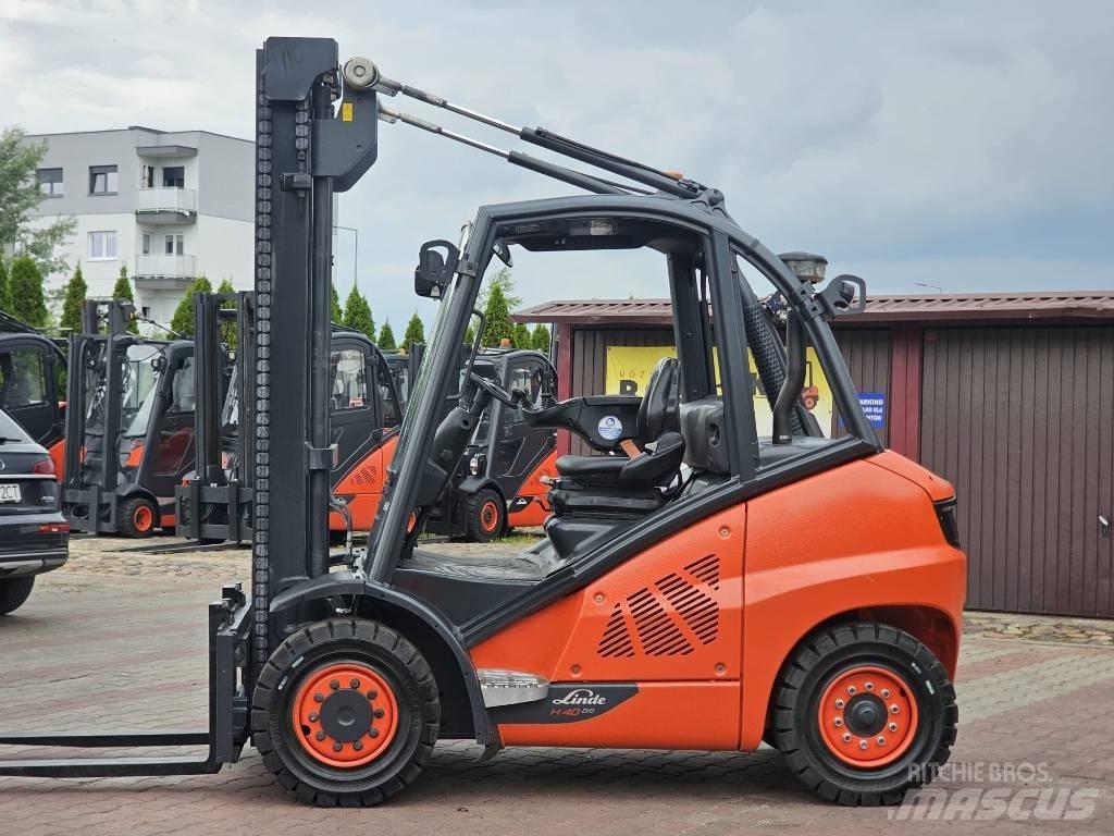 Linde H40D-02 Dieselmotviktstruckar