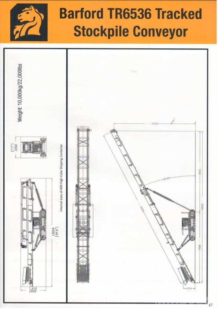 Barford TR6536 Transportband