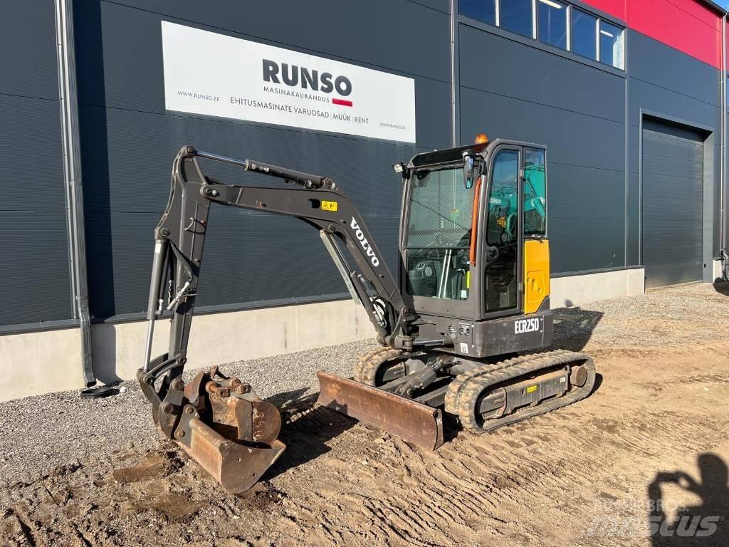 Volvo ECR 25 D Minigrävare < 7t