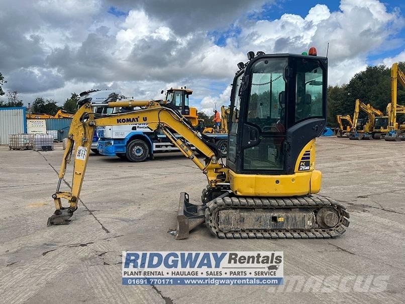 Komatsu PC 26 MR-5 Minigrävare < 7t