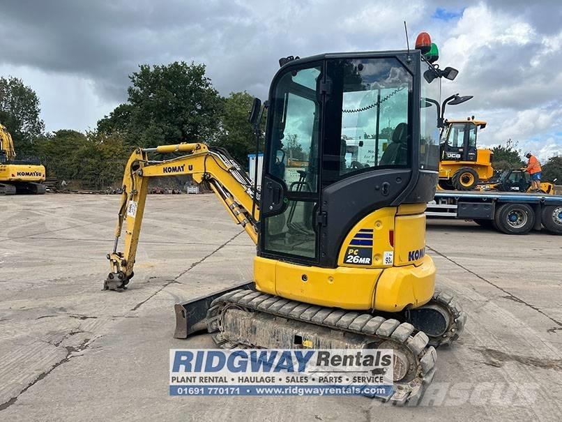 Komatsu PC 26 MR-5 Minigrävare < 7t