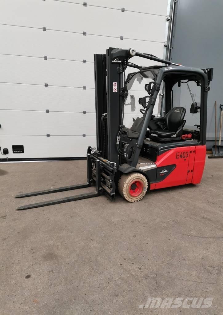 Linde E18-02 Elmotviktstruckar