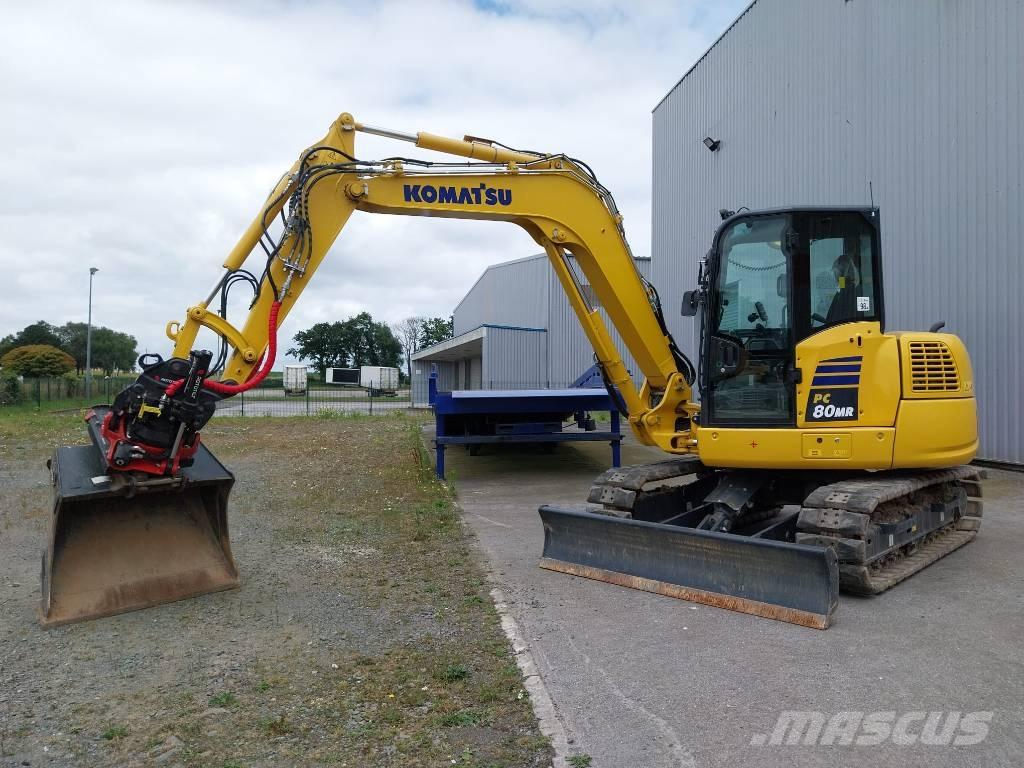 Komatsu PC80MR-5 Midigrävmaskiner 7t - 12t