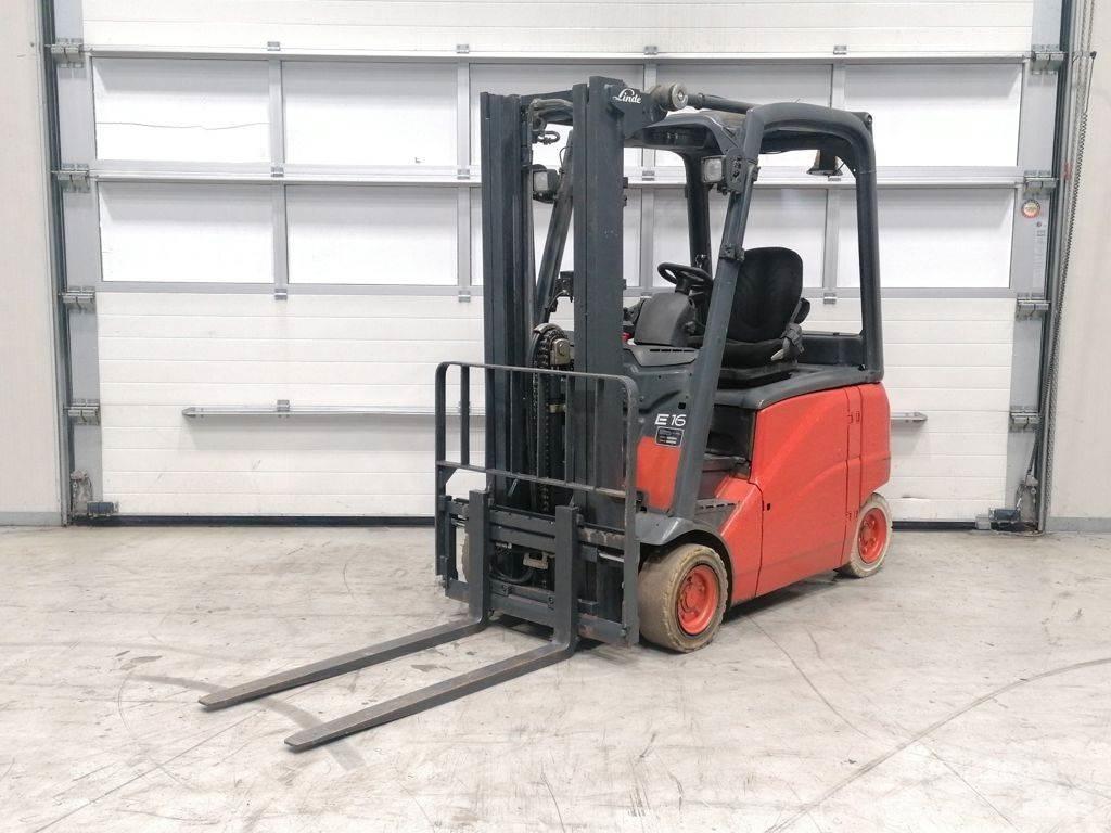 Linde E16PH-01 Elmotviktstruckar