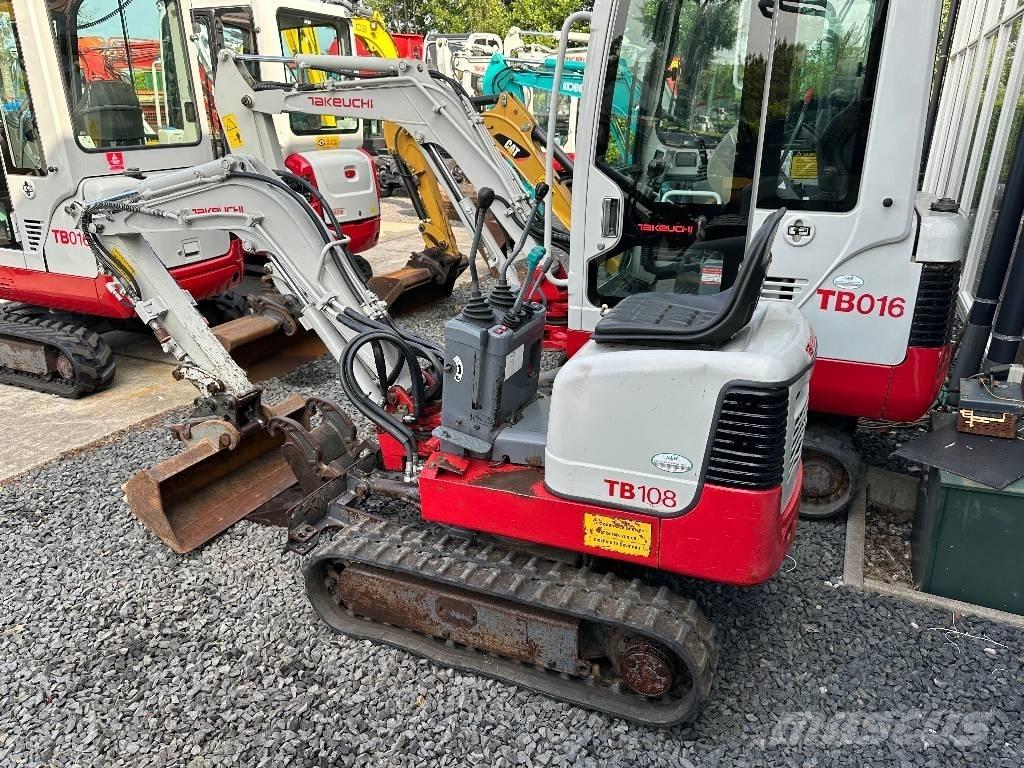 Takeuchi TB108 Minigrävare < 7t