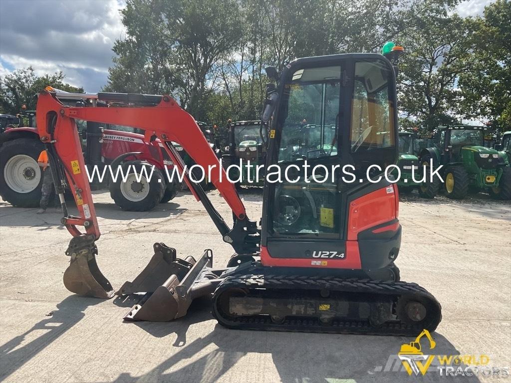 Kubota U 27-4 Minigrävare < 7t
