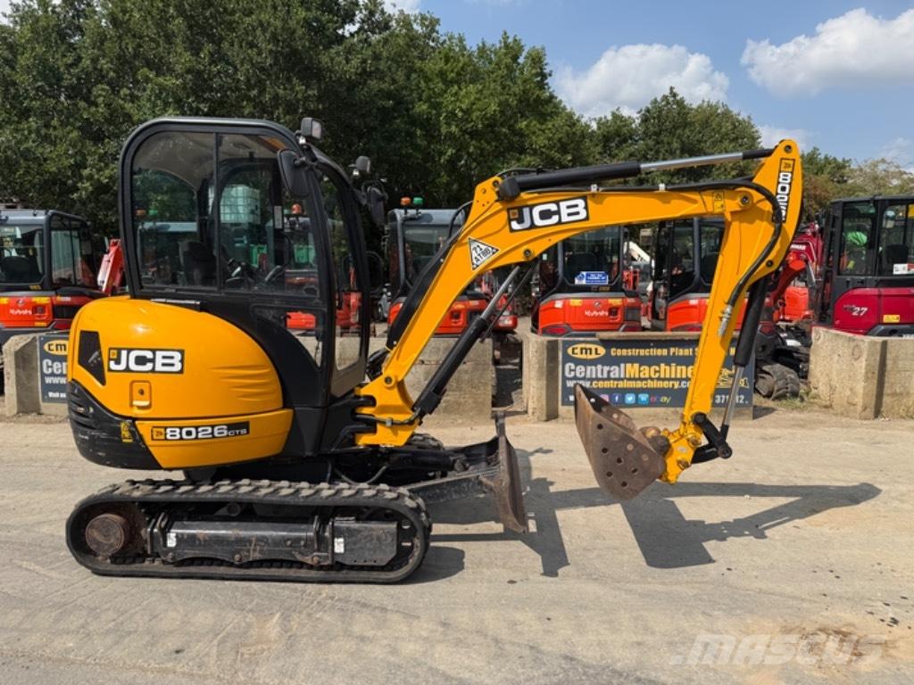 JCB 8026 CTS Minigrävare < 7t