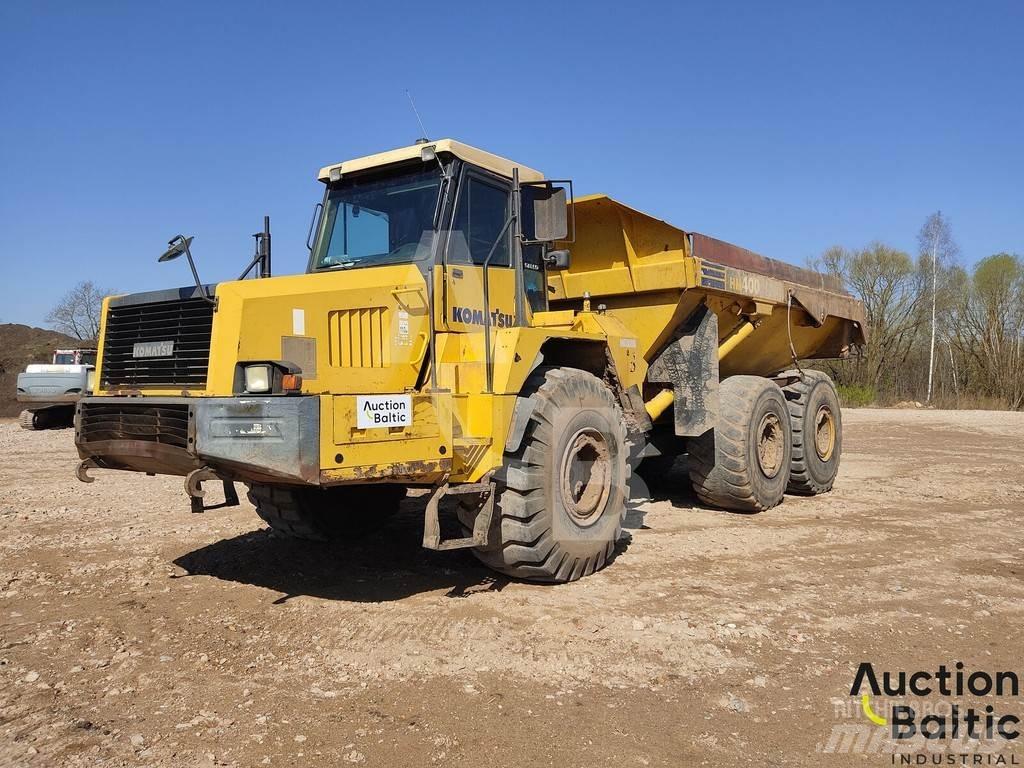 Komatsu HM400 Midjestyrd dumper