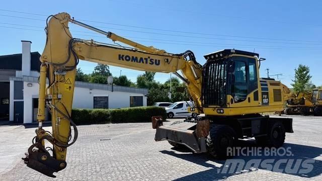Komatsu PW 180-10 Hjulgrävare