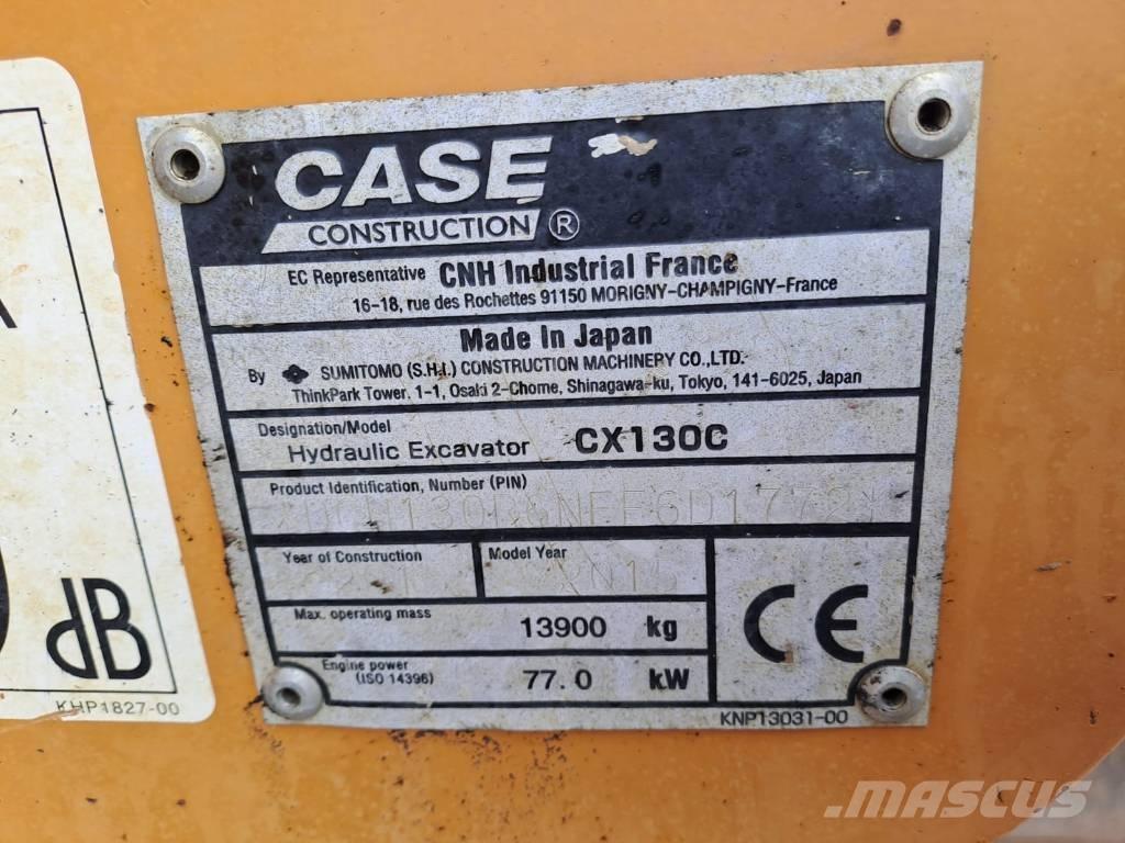 CASE CX 130 C Bandgrävare