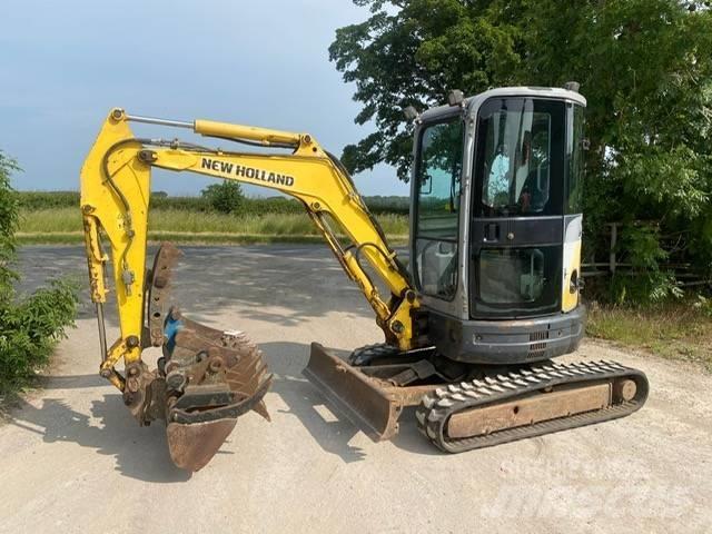 New Holland E 27.2 C Minigrävare < 7t