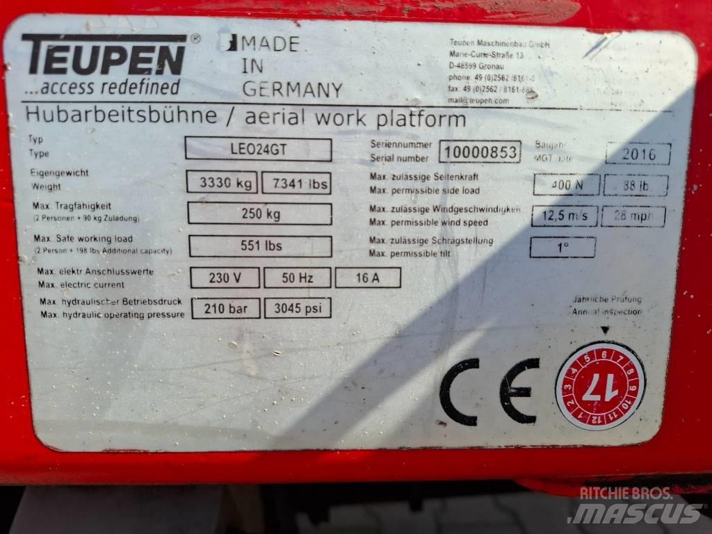 Teupen LEO24GT Bomliftar