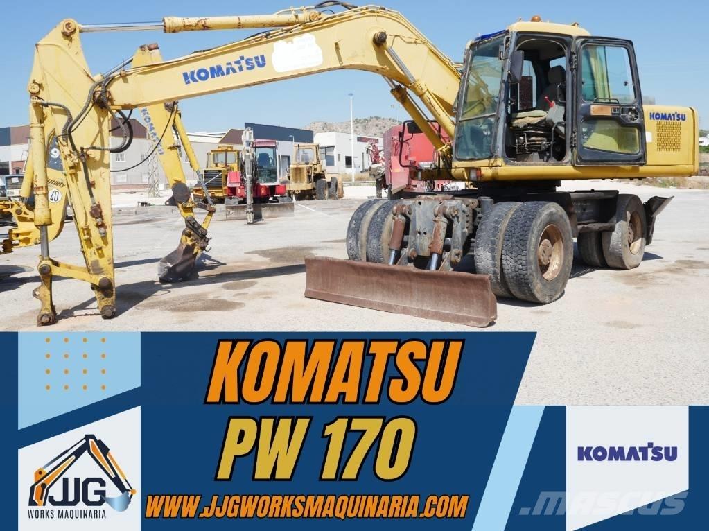 Komatsu PW 170 Hjulgrävare