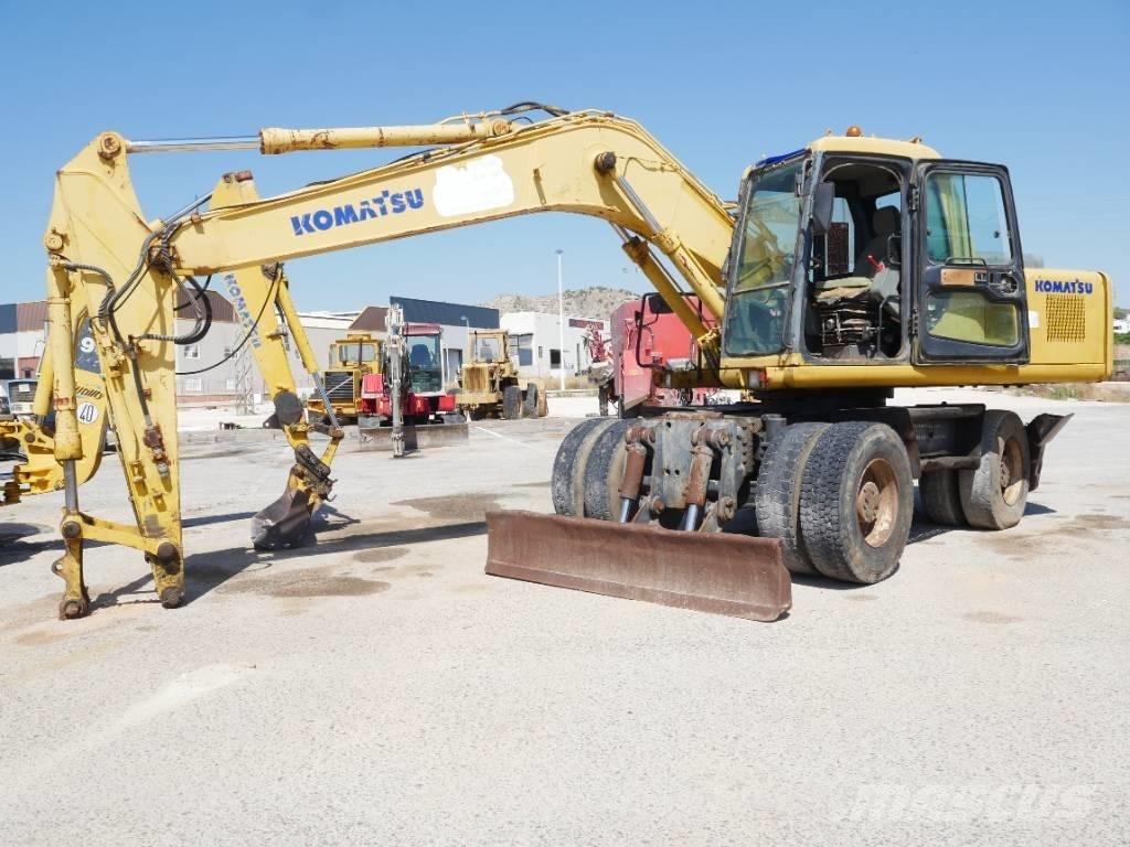 Komatsu PW 170 Hjulgrävare