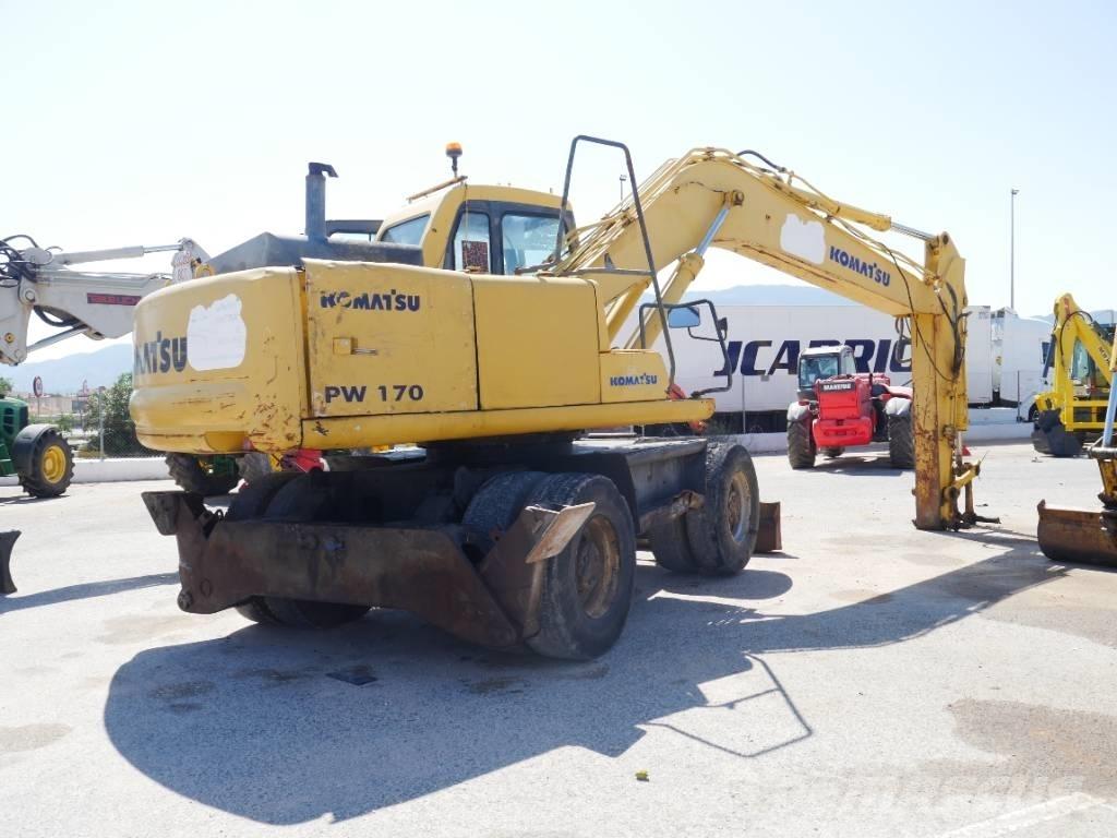 Komatsu PW 170 Hjulgrävare