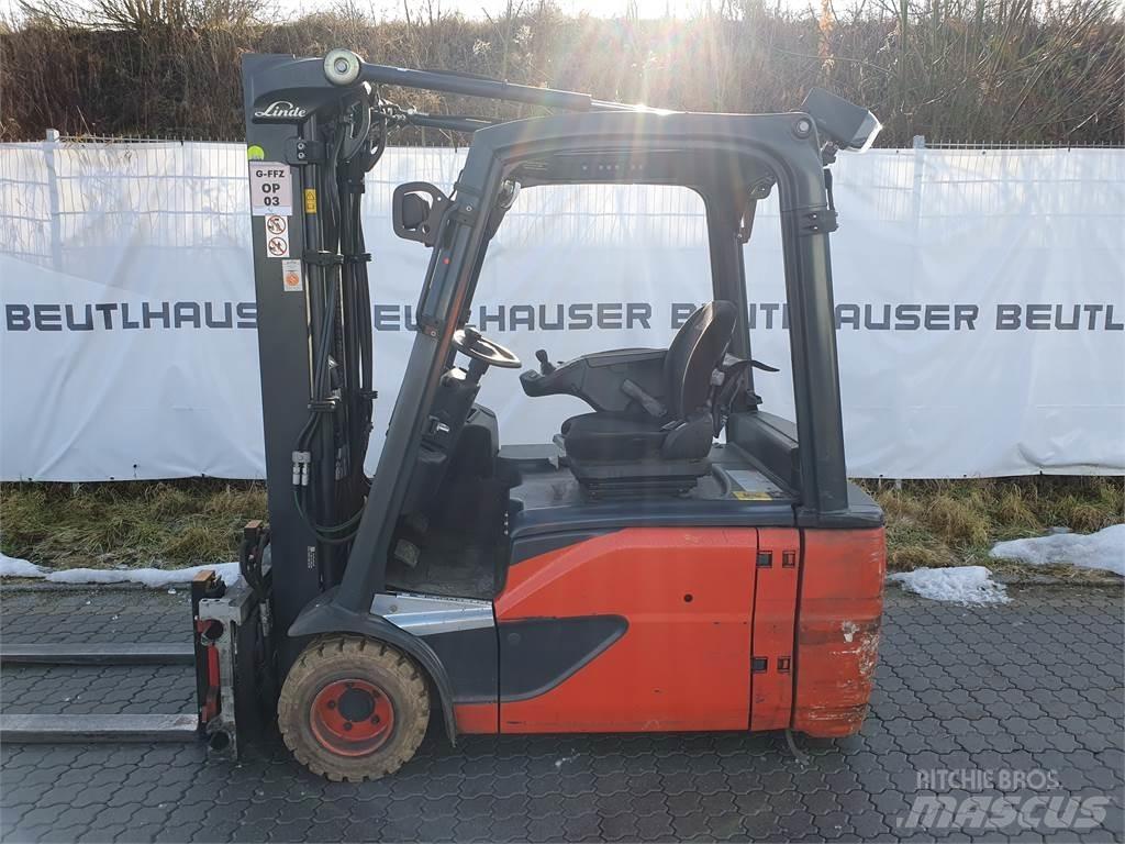 Linde E18L Elmotviktstruckar