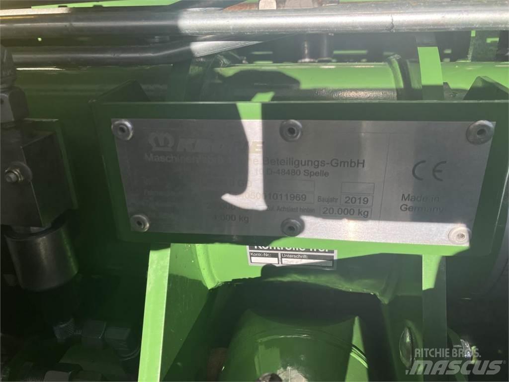 Krone ZX 470 GD Hackvagn / Självlastarvagn
