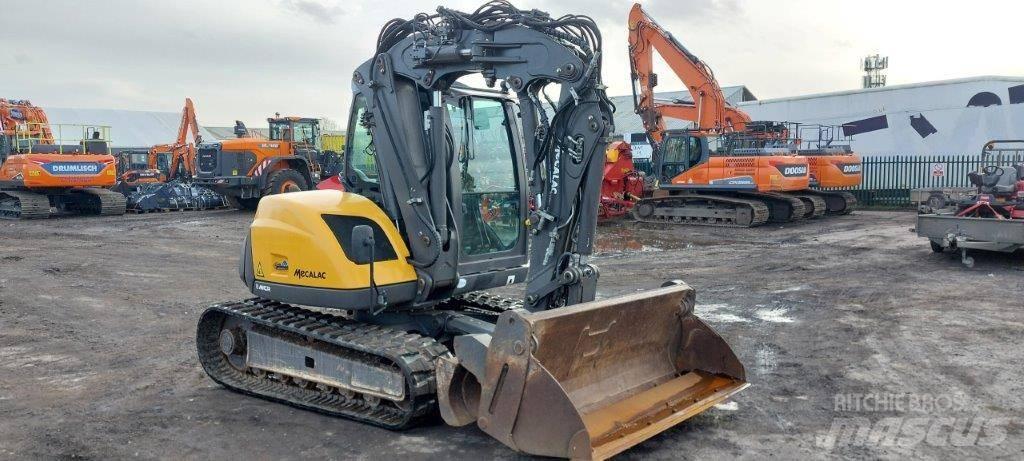 Mecalac 8MCR Minigrävare < 7t