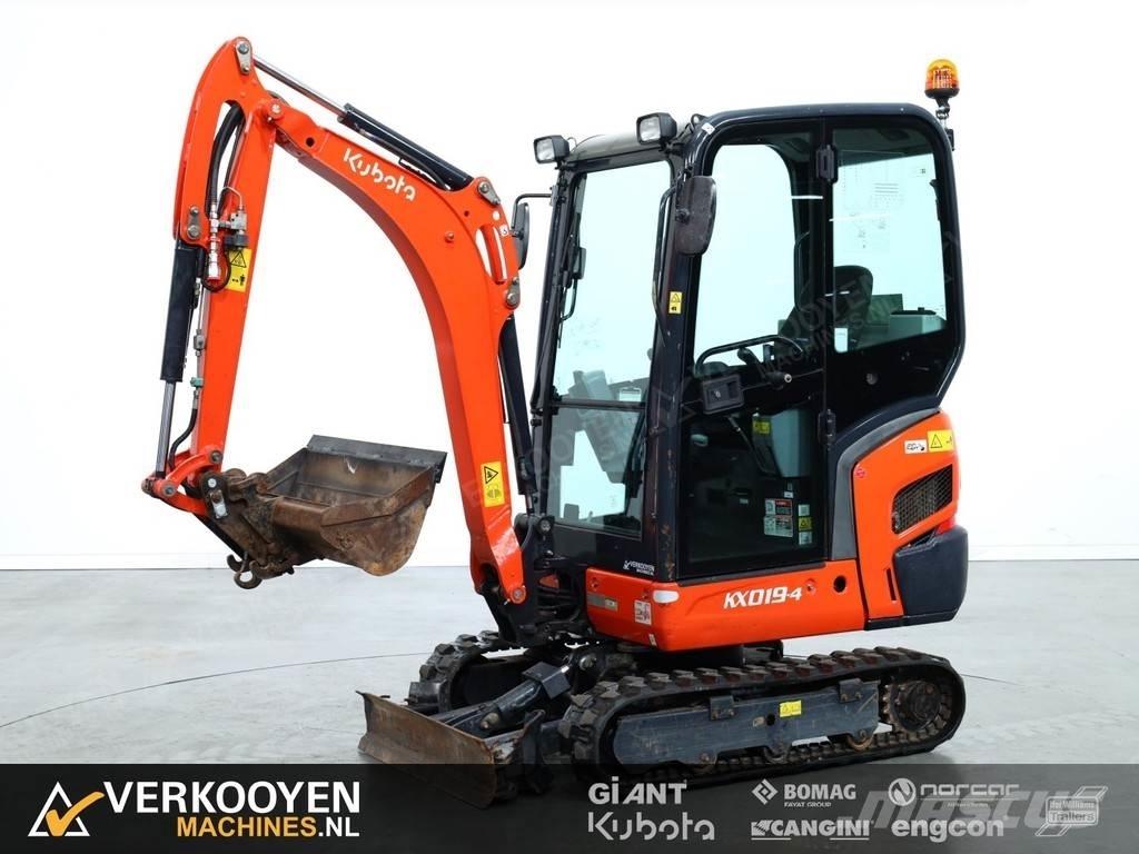 Kubota KX019-4 Minigrävare < 7t