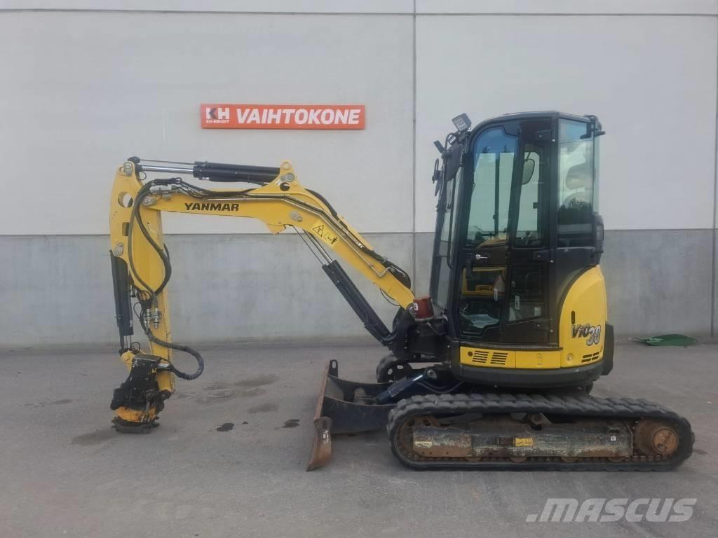 Yanmar Vio 38-U Minigrävare < 7t