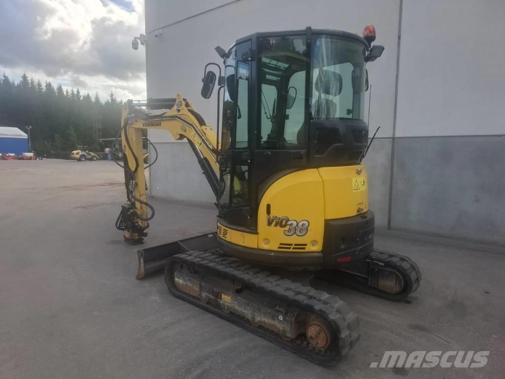 Yanmar Vio 38-U Minigrävare < 7t