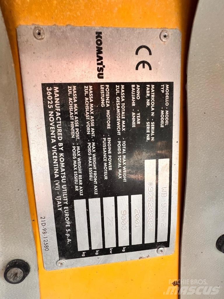 Komatsu WB 97 R-2 Grävlastare