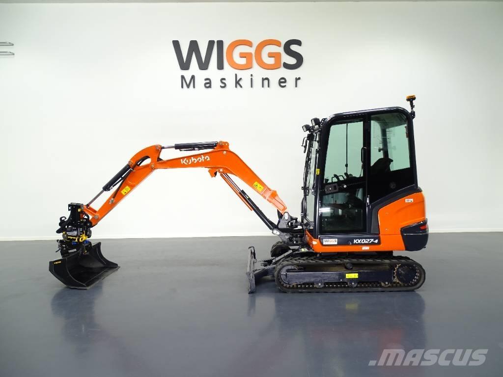 Kubota KX 027-4 Minigrävare < 7t