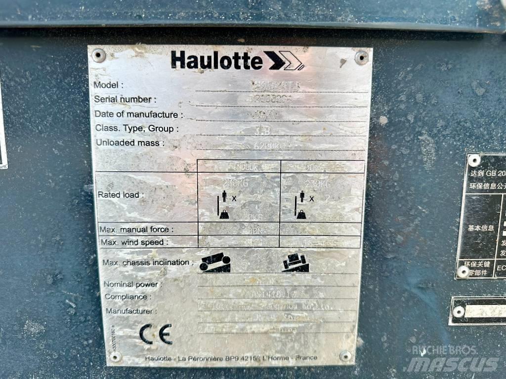Haulotte HA16RTJ Bomliftar