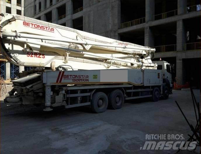 Betonstar 52M-5RZ Lastbilar med betongpump