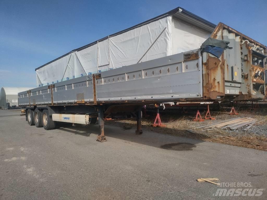 Krone alumiinilaidat Flaktrailer